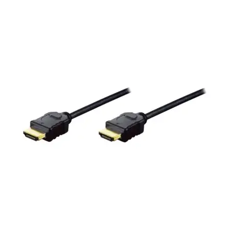 ASM AK-330114-020-S ASSMANN Kabel HDMI 1.4 HighSpeed z Ethernetem Typ HDMI A/HDMI A M/M czarny 2m