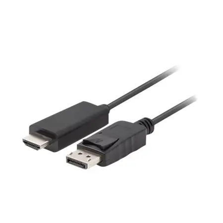 LANBERG Kabel DisplayPort M v1.1->HDMI M 1m czarny