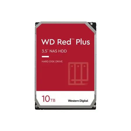 WD Red Plus 10TB SATA 6Gb/s 3.5inch 256MB cache 7200Rpm Internal HDD Bulk