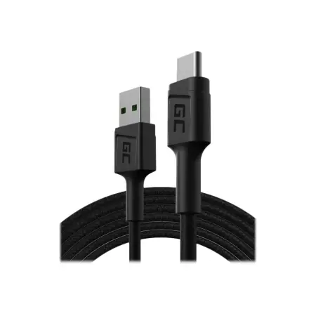 GREENCELL Cable GC PowerStream USB-A - USB-C 120cm Ultra Charge QC 3.0