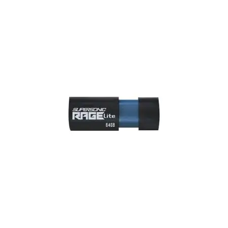 PATRIOT Supersonic Rage Lite USB 3.2 Gen 1 Flash Drive 64GB